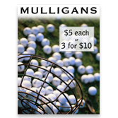 Mulligans Sign